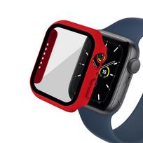 Stiklas + dangtelis Apple Watch serijos dėklui 44/40/41/45/42/38 mm iWatch Priedas Ekrano apsauga Apple laikrodis 8 7 6 SE 5 3 41mm series 7 8