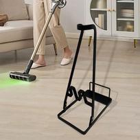 Universal Vacuum Storage Rack, Stable Floor Metal for Balcony, Hotel, Bathroom, Home Black