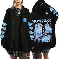 Kpop Demono Medžiotojai Mielas Tigro Spaudos Užtraukiamas Gobtuvukas Madingas Animacinis Moterims Vyrams Megztinis Ilgomis Rankovėmis Užtraukiamas Gobtuvukas S