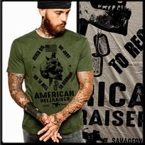 Infantry T-Shirt 03 Infantryman skull Military Combat Veteran Lethal Force tee M