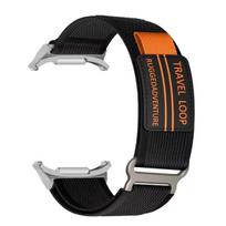 Nailono kelioninis kilpinis dirželis, skirtas Samsung Galaxy Watch 7 Ultra 47 mm vyriškai sportinei apyrankei, skirta Galaxy 7 47 mm ultra NO Gaps išlenkto galo apyrankė Galaxy 7 Ultra 47mm