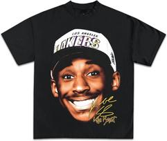 Pop Culture Vintage Graphic T-Shirt Collection _ Rap Basketball Streetwear Hip-Hop Y2K _ Premium Quality Heavyweight Shirt, Kobe_Black, M S juoda