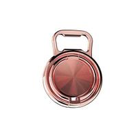 Finger Ring Phone Stand Strong Loading Capacity Adjustable Universal Magnetic Mobile Phone Holder rožinio aukso spalvos