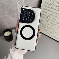 Besisukantis magnetinis laikiklis Odos tekstūros dėklas Oneplus 13 13T 13S 12 11 R ACE 5 3 2 Pro Magsafe žiedui Laikiklis Bamperis OnePlus 11
