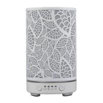 Aroma Diffuser Room Fragrance Essential Oil Humidifier Leaf Smart Home Appliances Mist Maker Colorful Room Decor with LED Lights US
