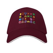 All Twilight Imperium Factions Pixel Art Baseball Cap Visor fishing caps Unisex Ball Cap Rugby Unisex Hats Womens