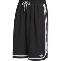Adidas Originals Logotipo Juostelės Laisvo Kirpimo Krepšinio Šortai Unisex Šortai JZ6968 A/XS black