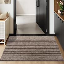 Modern Geometric Door Mat - Non-Slip Water Absorbent Entrance Rug, Durable Dust Removal Floor Mat for Indoor/Outdoor Use 50x80cm