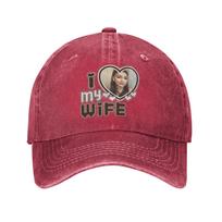 i love my wife Ariana Grande Washed Baseball Cap  yk Funny Sun Trucker Hat Summer Unisex Unisex Tennis Skate Snapback Cap One Size