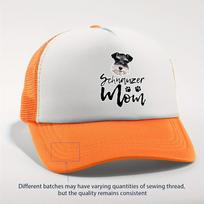Schnauzer Mom Dog Lover Women Trucker Hat Breathable Mesh Adjustable Casual Cap One Size