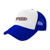 Speed Racing Checkered Print Trucker Hat Casual Adjustable Polyester Mesh Cap for Unisex Adults One Size