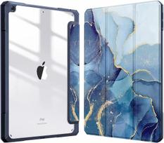 Case For 2026/2025/2024 Ipad Air (11 Inches) A2902, A2903, A2904, A3266, A3459, A3460, A3463, Transparent Acrylic mėlyna