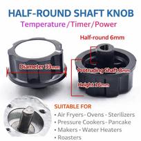 Air Fryer Timer Switch Knob KL50-G3 Air Fryer Accessories New D Type Timer  Replacement Part D Type Timer