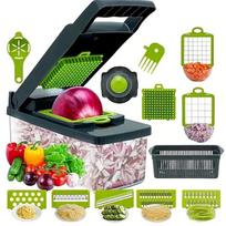 14/16 in 1 Multifunctional Vegetable Chopper Grate Food Handle Food Chopper Vegetable Slicer Dicer Cut Kitchen Items