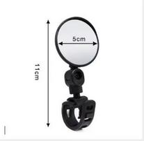 1/2PC Bike Mirror 360 Degree Adjustable Rotatable Handlebar Mirror Wide Bycicle Accessories Cycling Rear View Mirror Accesorios