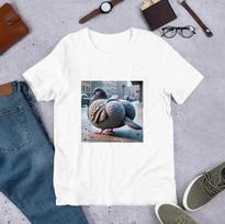 Y2K T-Shirts T-Shirt Funny Brainrot Pigeon Womens Clothing Graphic Kawaii Aesthetic Harajuku Fashion Tops Suitable for Women S