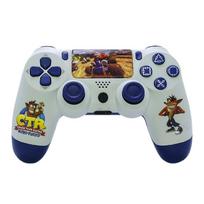 Wireless Bluetooth Controller for PS4, Dual Motors Dual Vibration Gamepad Compatible with PS4