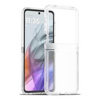 Compatible For Motorola Razr 50 5G Translucent Case Anti-fingerprint Shockproof TPU PC Protective Cover juoda