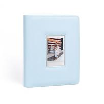 288 Pockets Photo Album Instant Camera 3 inch Picture Storage Case Stamp Ticket Card Organizer for Fujifilm Instax Mini 12/11/9 mėlyna