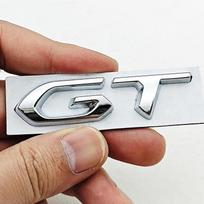 3D Metalinis GT Logotipo Ženklelis Automobilio Galinės Bagažinės Lipdukas Emblema Peugeot 308 407 106 205 206 208 108 406 408 306 Priedai