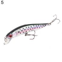 10cm Dirbtinė žuvelė Minnow masalas Gėlo vandens Jūros žvejybos masalas Įrankis su kabliuku