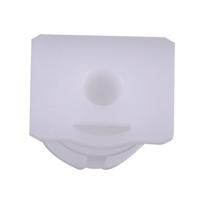 ESC Auto Parts ECF242 10 vienetų slenksčių apdailos juostelių plastikiniai spaustukai, balti, skirti BMW : 51471928808