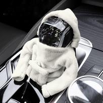 Automobilio pavarų perjungimo rankenėlės dangtelis su gaubtu automobilio pavarų perjungimo rankenėlių dangtelis mielas ir šiltas pavarų perjungimo rankenėlė tinka rožinė