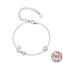 Originali Populiari Takso Šunų Apyrankė Moterims, Paprasta ir Miela Gyvūno Šuns S925 Sterlingo Sidabro Apyrankės Papuošalas Adjustable size