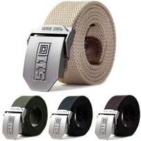 Aukštos kokybės vyriškos mados karinės drobės, nailono pynimo diržai vyrams Ceinture Homme/Cinto Masculino plius dydis 110cm--150cm 150 cm juoda