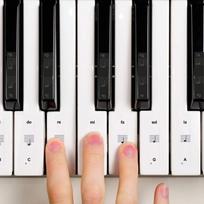 54/61/88 Klavišų fortepijono lipdukai Skaidri fortepijoninė klaviatūra PVC lipdukas Piano Stave