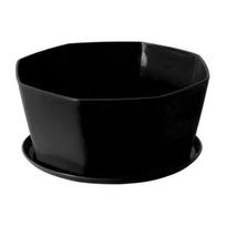 1 Set Flower Pot Solid Construction Large Capacity Resin Indoor M juoda
