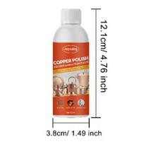 100ML Galingas Metalo Poliravimo Valiklis Pašalina Dėmes ir Oksidaciją Metaliniams Indams, Vario Gaminiams, Buitiniams Valymo Įrankiams 100ml