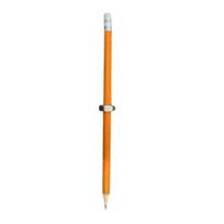Medinis sriegiuotas fokusinis pieštukas, fidget sraigtinė veržlė, rašymo įrankis vaikams ir suaugusiems 1pc orange