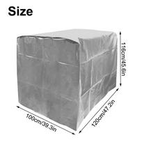 Insulating Foil Cover Case for IBC Tanks Prolong Lifespan and Durability pilka