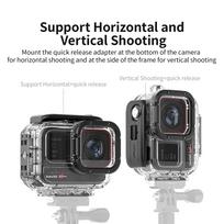 aMagisn Sports Camera Waterproof Case Dive Case  Underwater 60M Protective Case Diving Housing Photography Accessory