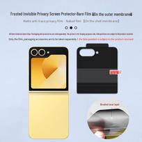 Samsung Z Flip 7/6 Full Screen Anti-Spy Matte Soft Film HD Hydrogel Samsung Z Flip7 FE/Z Flip6/W25 Flip