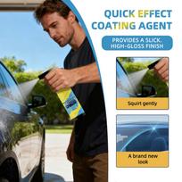 Automotive Nano Coating Spray Paint Gloss Coating Spray 120ml One Size geltona