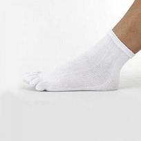 Hot Sell Unisex Shoes Toe Socks Five Finger Sports Cotton balta