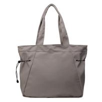 Casual Fashi Large Capacity Tote Bag Simple Travel Bag Shoulder Bag Aesthetic Handbags 2026 New Shoulder Commuting Bags šviesiai pilka spalva