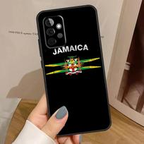 Jamaica Flag Case For Samsung Galaxy A55 A35 A15 A54 A34 A14 A33 A53 A13 A23 A17 A06 A16 A56 A36 A32 A52 Samsung A16