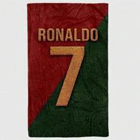 Ronaldo Football Themed Flannel Blanket Warm Cozy Soft Throw Blanket For Couch Bed Sofa Football Fan Gift Blanket Home Decor 130x150cm