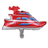 Children's Transportation Party Helium Balloon - Large Aluminum Foil Car Design Balloon for Birthday Celebrations