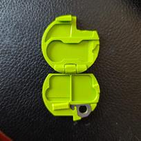 3D Printed SIM & TF Card Holder Ultra Light Memory Card Storage Case with Eject Pin for Student Phone Users A1