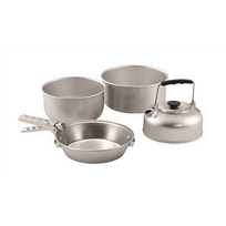 Easy Camp | Adventure Cook Set M | Aluminium | Silver