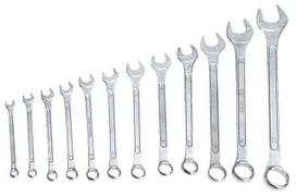 TOP TOOLS Set of combination wrenches, 6-19mm, 8pcs. (35D356)
