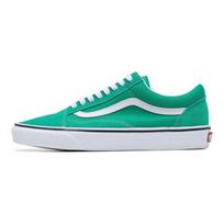 Vans Old Skool Fabric Leather Casual Low-Top Unisex Skate Shoes Green White VN0A5JMI90P 36.5