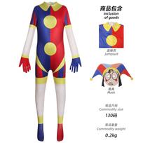 Adult Pomni Cosplay Cartoon Costume Women Amazing Digital Freak Circus Cosplay Ragatha Jax Caine Gangle Zooble Kinger Costumes 100-110cm&Amazing Digital