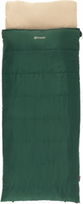 Outwell Contour Prime Green | Sleeping Bag | 220 x 85 cm | Temperature -13 to 16 °C | 2-way L-shape open-end with auto lock 230484 | 5709388158963