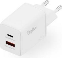 Digitus | USB GaN Charger 45W, 1x USB-C, 1x USB-A | DA-10302 DA-10302 | 4016032505822