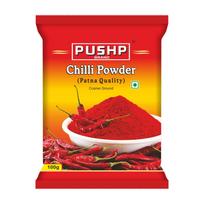 Pushp Brand Chilli Powder 100g Neutral Spicy Red Chilli Powder Essential Indian Spice For Flavorful Cooking Recipes